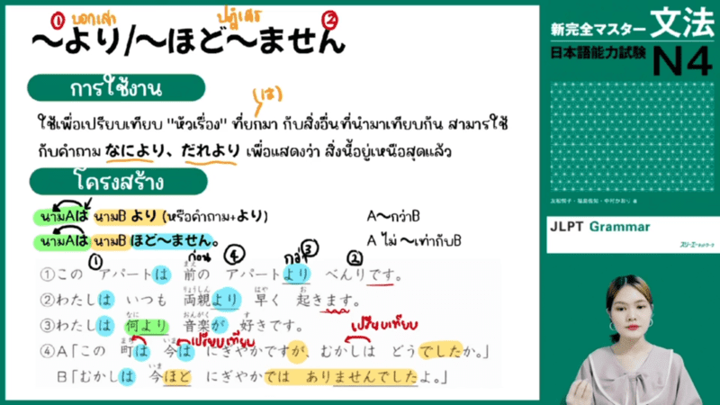 เรียนภาษาญี่ปุ่น JLPT N4